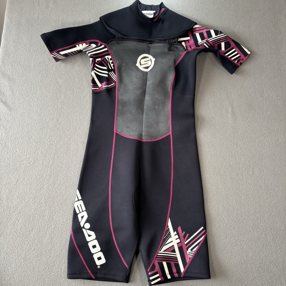 See Doo Women's Wet Suit‎ Size 10-10 4-Way Flex Ultra Flex Stretch Material Surf